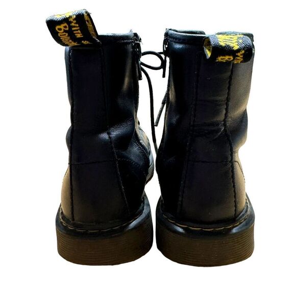 Dr Martens AW004 Black Delaney Leather Side Zip Boots Mens Size US 4 Womens US 5 - Picture 4 of 10